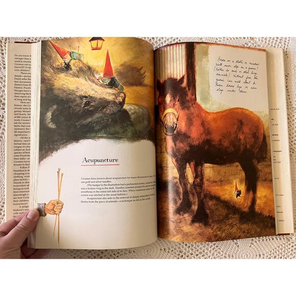 1977 Gnomes Book by Wil Huygen & Rien Poortvliet – First US Edition - Picture 5 of 9